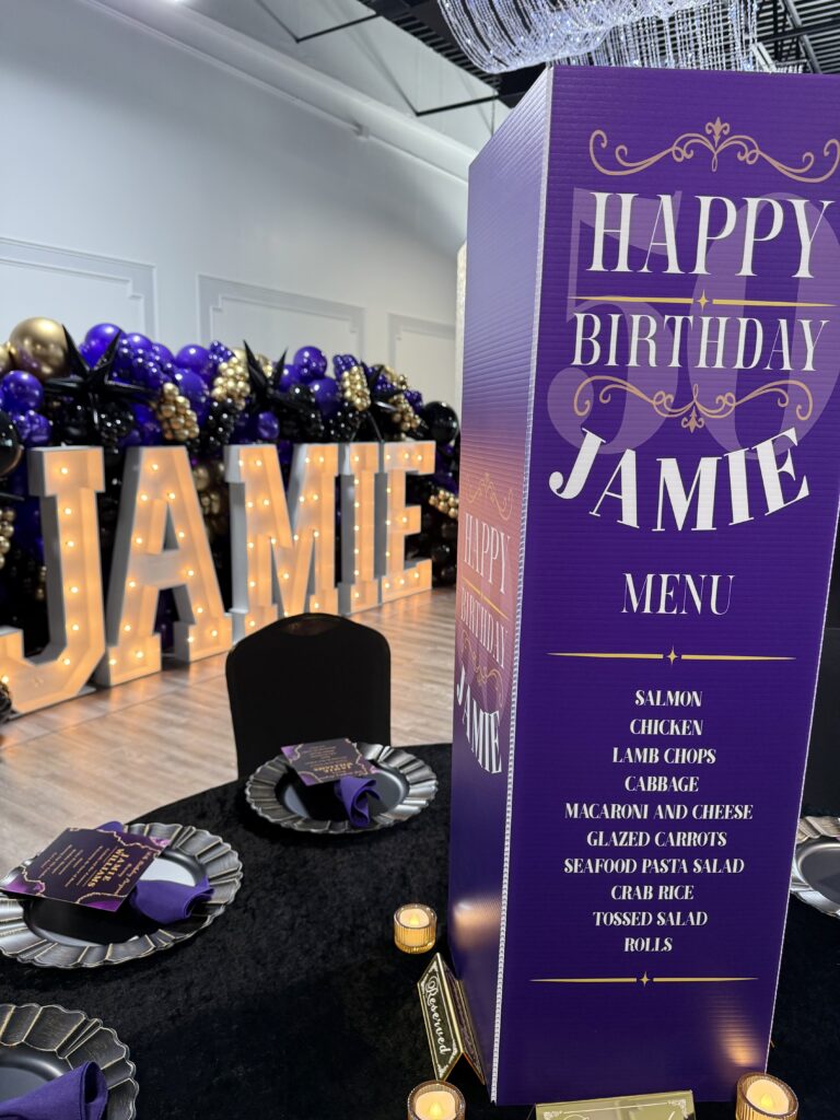 Letter Marquee